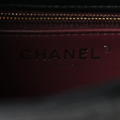 Chanel Lambskin Quilted Small Trendy CC Dual Handle Flap Bag Black 6 of 11