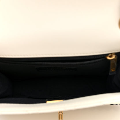 Chanel Braided Calfskin Small My Own Frame Flap White 5 of 10