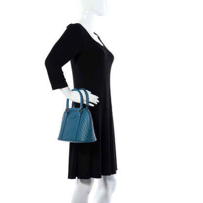 Gucci Microguccissima Mini Dome Bag Deep Cobalt 3 of 16