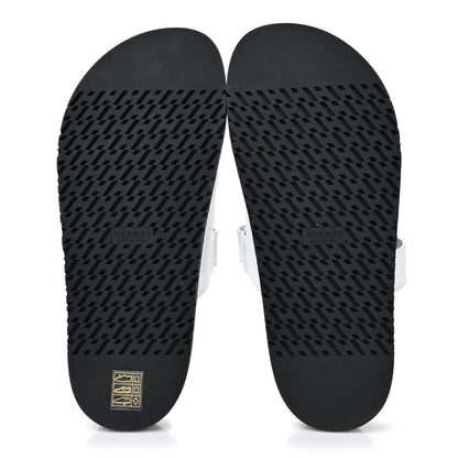 Hermes Calfskin Womens Chypre Sandals 40.5 White 5 of 9