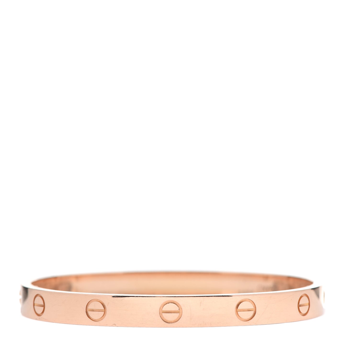 18K Pink Gold LOVE Bracelet 17