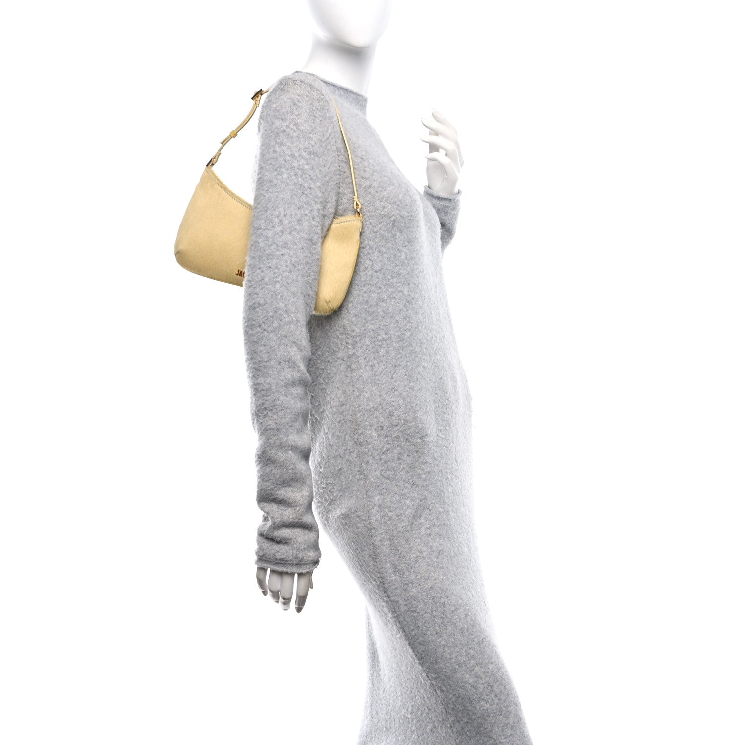 Jacquemus Pony Hair Le Bisou Yellow 2 of 9