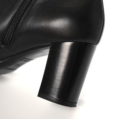 Hermes Calfskin Saint Germain Ankle Boots 38.5 Black 8 of 17