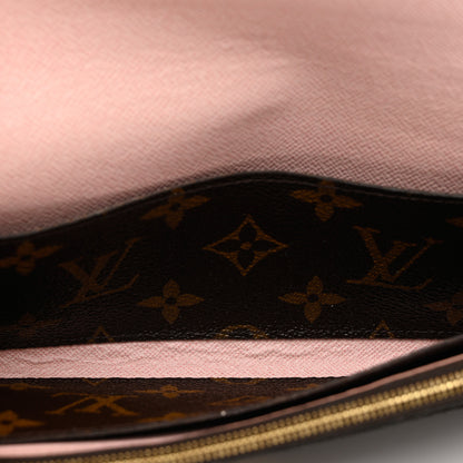 Louis Vuitton Monogram Emilie Wallet Rose Ballerine 5 of 8