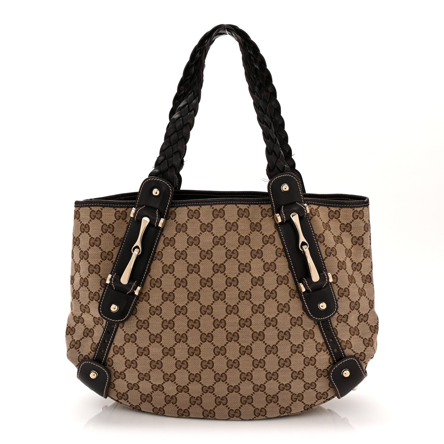 Gucci Monogram Small Pelham Shoulder Bag Dark Brown 1 of 12