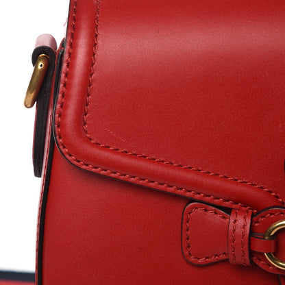 Gucci Ruinart Calfskin Medium Lady Web Shoulder Bag Hibiscus Red 9 of 10