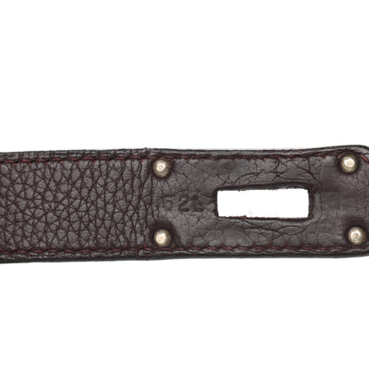 Hermes Taurillon Clemence Jypsiere 34 Prune 7 of 13