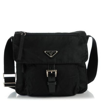 Prada Nylon Vela Small Hunting Bag Black 1 of 7