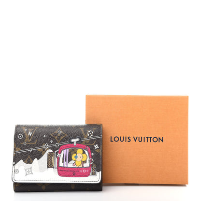 Louis Vuitton Monogram 2019 Christmas Animation Victorine Wallet Fuchsia 8 of 8