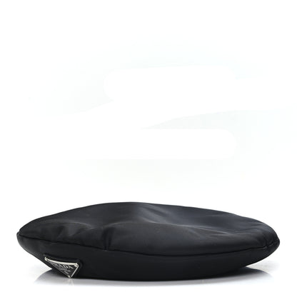 Prada Re-Nylon Metal Triangle Logo Beret L Black 1 of 8