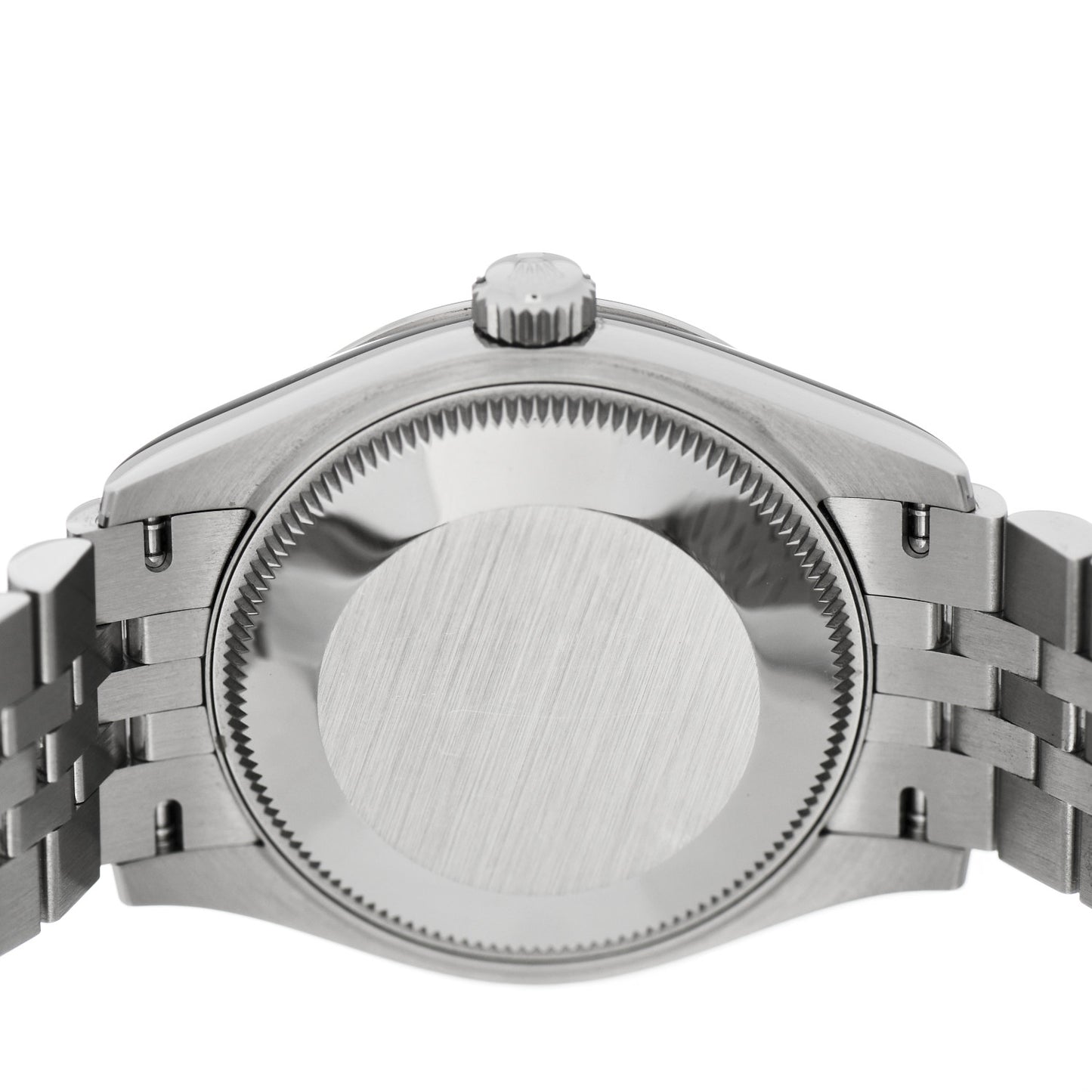 Stainless Steel 18K White Gold 31mm Oyster Perpetual Datejust Watch Bright Blue Roman 278274