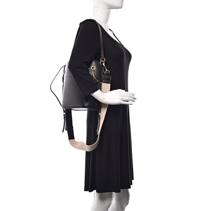 Chloe Smooth Calfskin Small Roy Bucket Bag Black 3 of 11