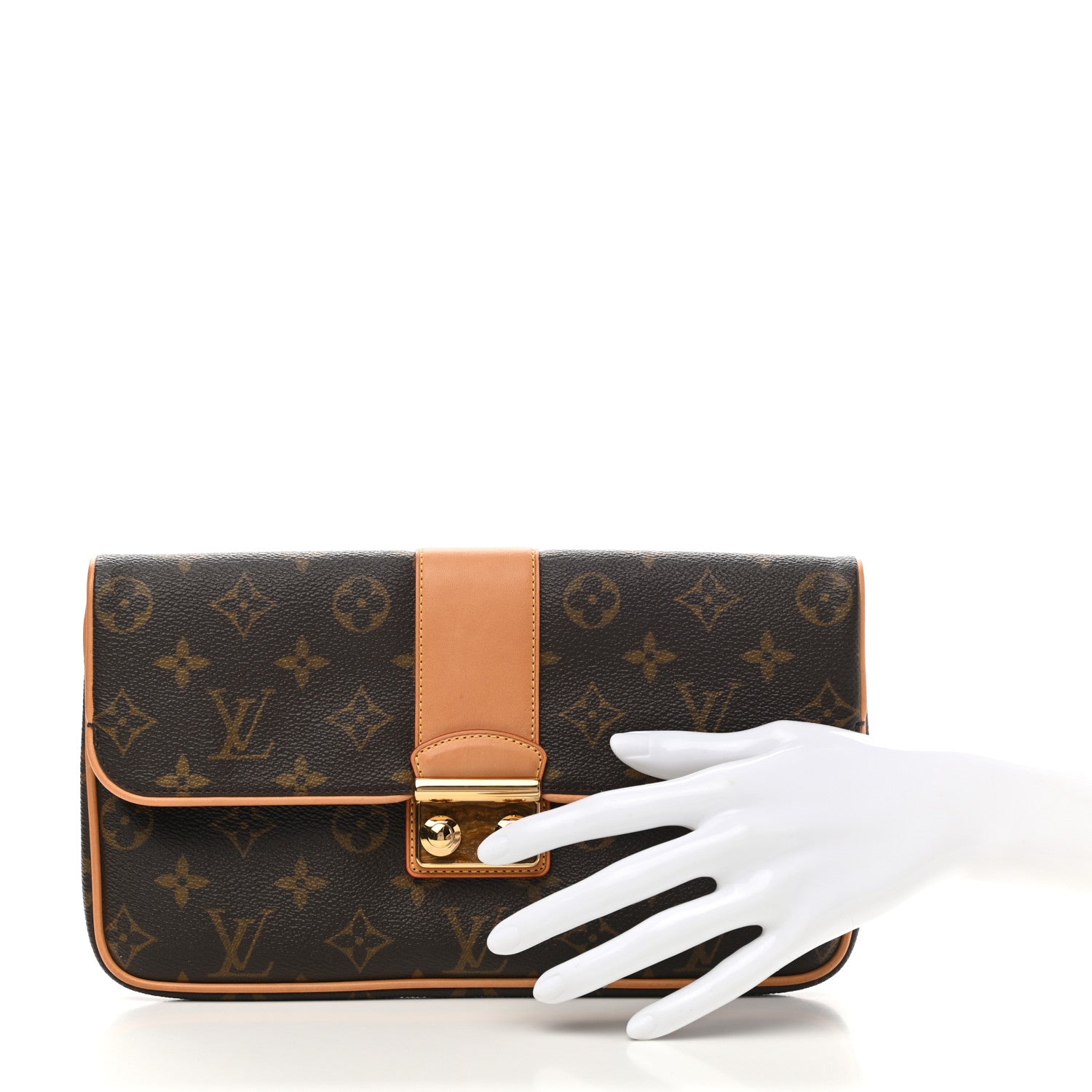 Louis Vuitton Monogram Slim Clutch Sofia Coppola 2 of 9