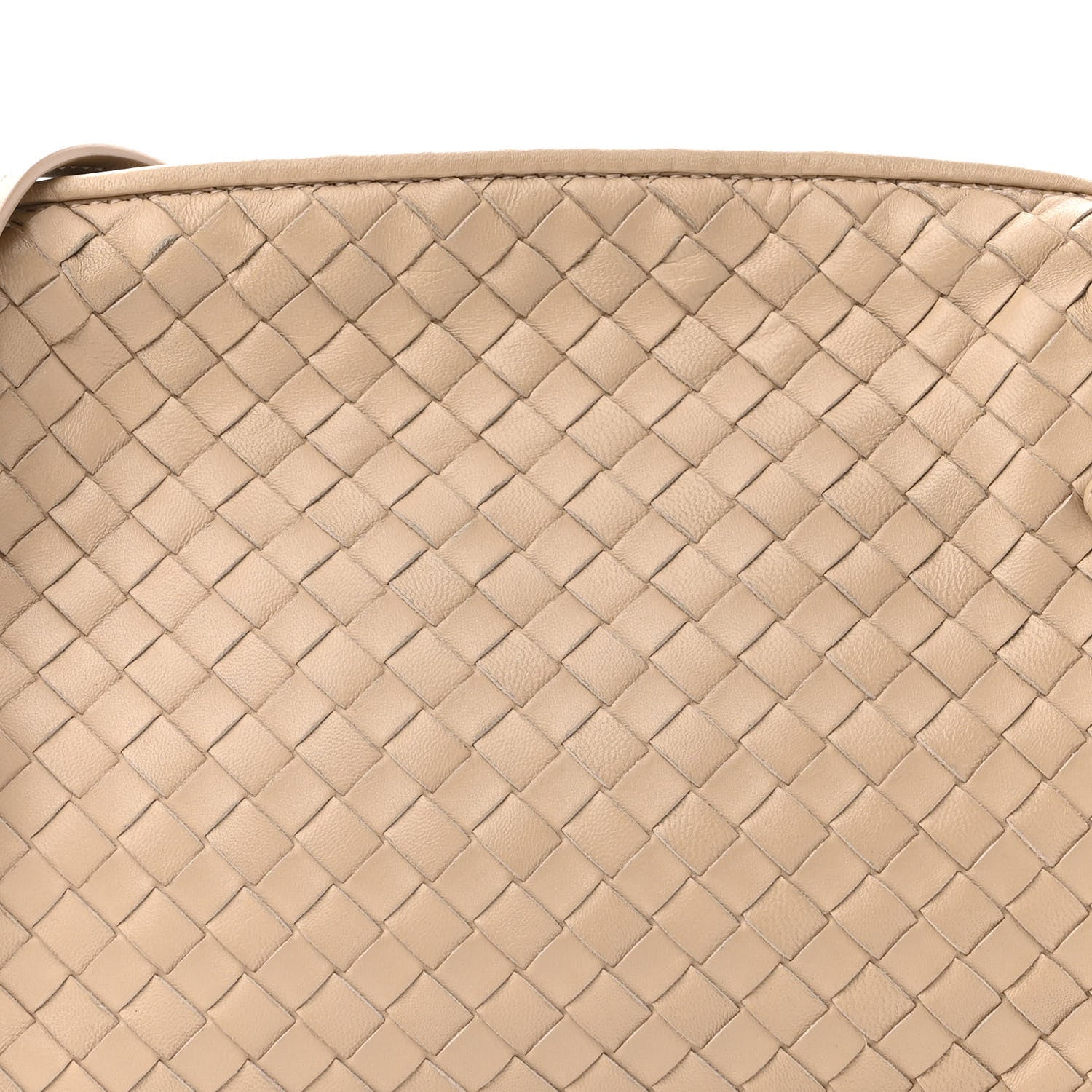 Bottega Veneta Nappa Intrecciato Nodini Crossbody Messenger Nude 6 of 9