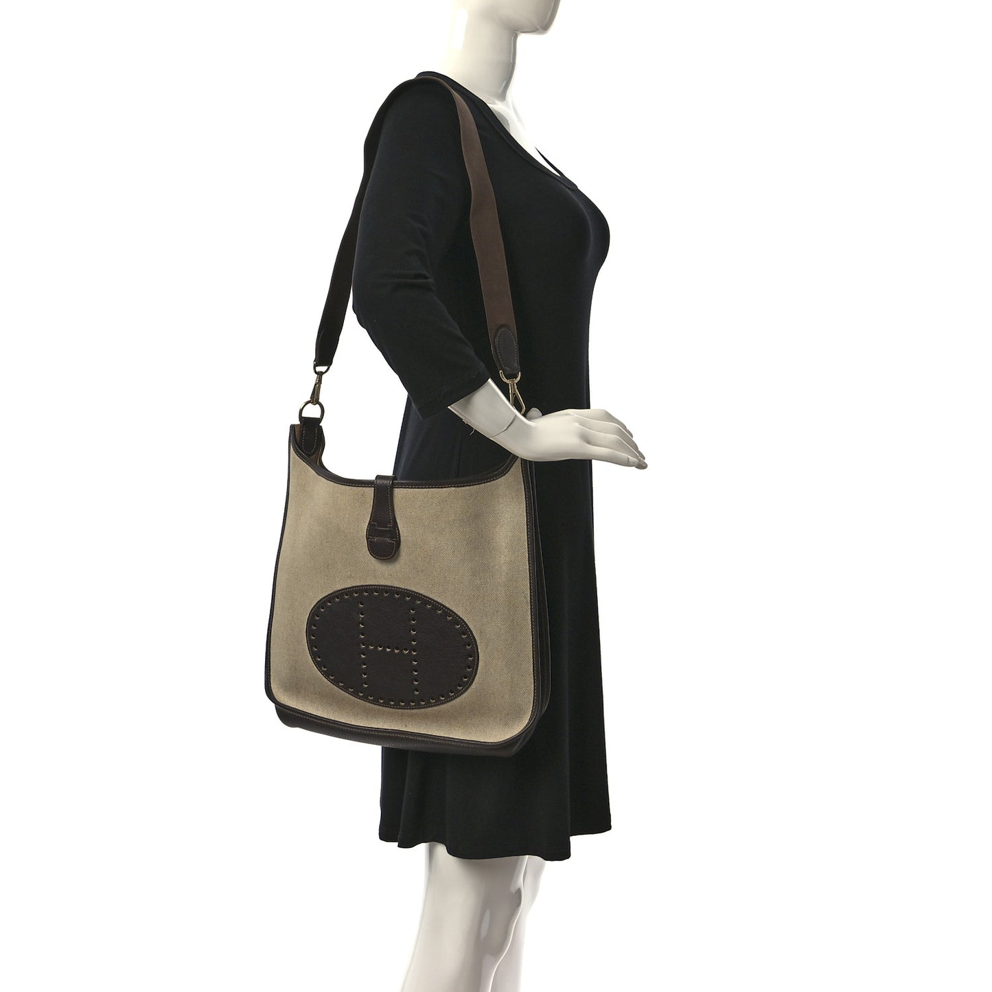Toile Natural Barenia Evelyne GM Ebene