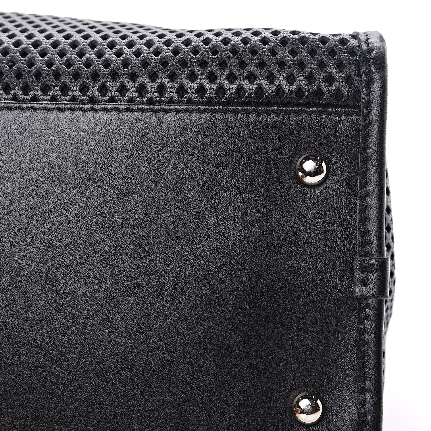 Chanel Calfskin Perforated Up In The Air Tote Black 11 of 13