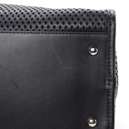 Chanel Calfskin Perforated Up In The Air Tote Black 11 of 13