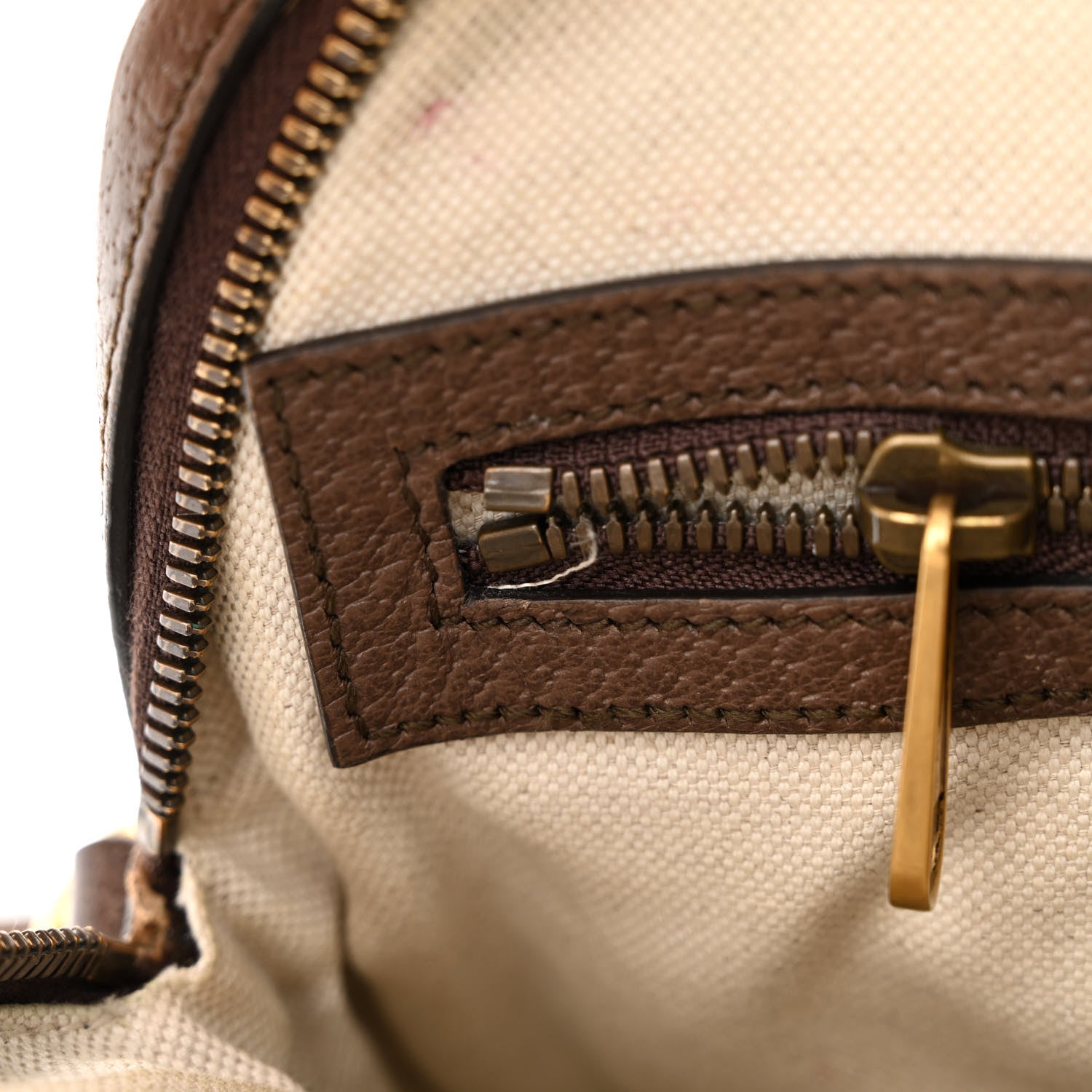 Gucci GG Supreme Monogram Web Small Ophidia Messenger Bag Brown 11 of 16