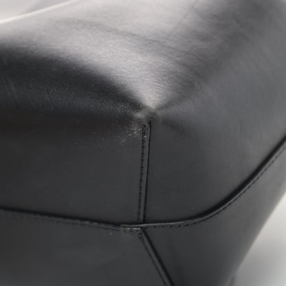 Mansur Gavriel Calfskin Mini Bucket Bag Black Flamma 7 of 11