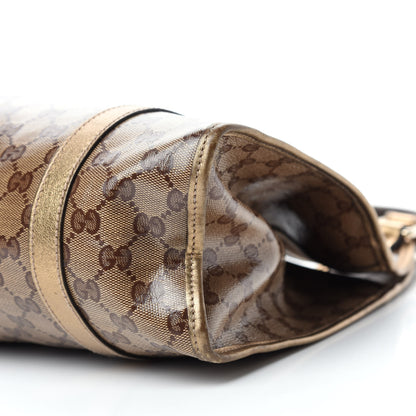 Gucci Crystal Monogram Medium Joy Shoulder Bag Bronze 7 of 12