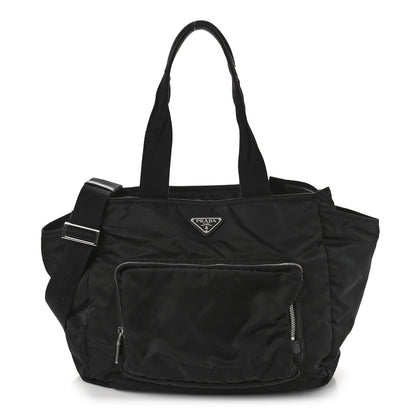 Prada Tessuto Nylon Vela Diaper Bag Black 1 of 8