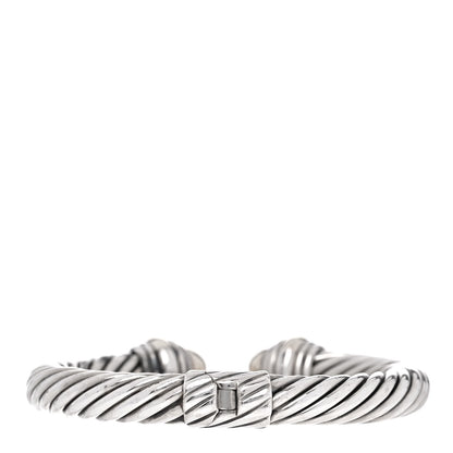 David Yurman Sterling Silver 14K Yellow Gold 10mm Cable Classics Bracelet 3 of 6