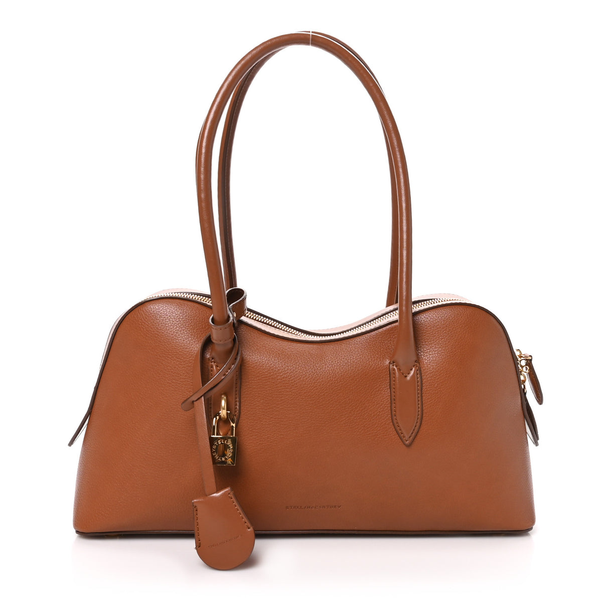 Stella McCartney Eco Grainy Alter Mat Ryder Shoulder Bag Brandy 1 of 9