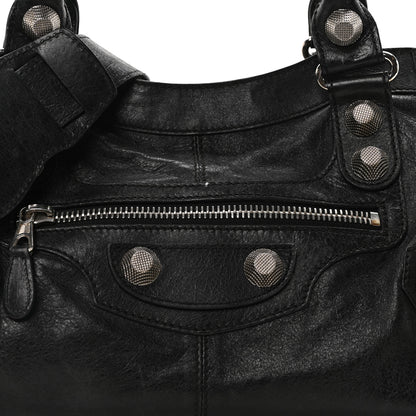Balenciaga Agneau Giant 21 Silver Hardware Part Time Black 9 of 11