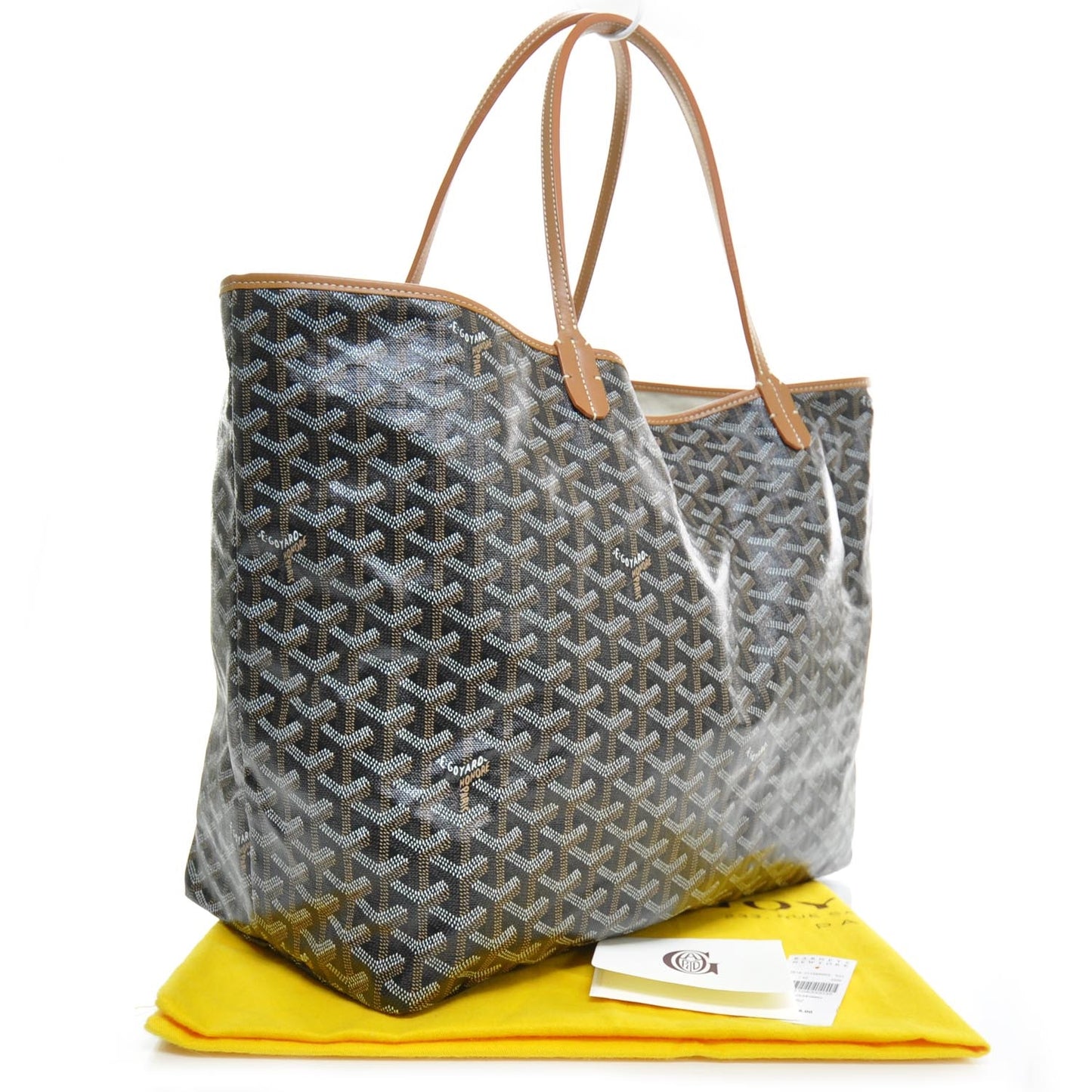 Goyardine Saint Louis GM Black Gold