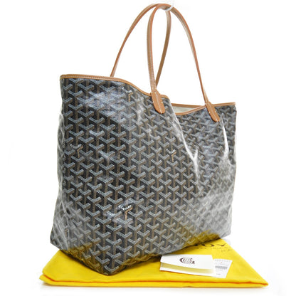 Goyard Goyardine Saint Louis GM Black Gold 2 of 13