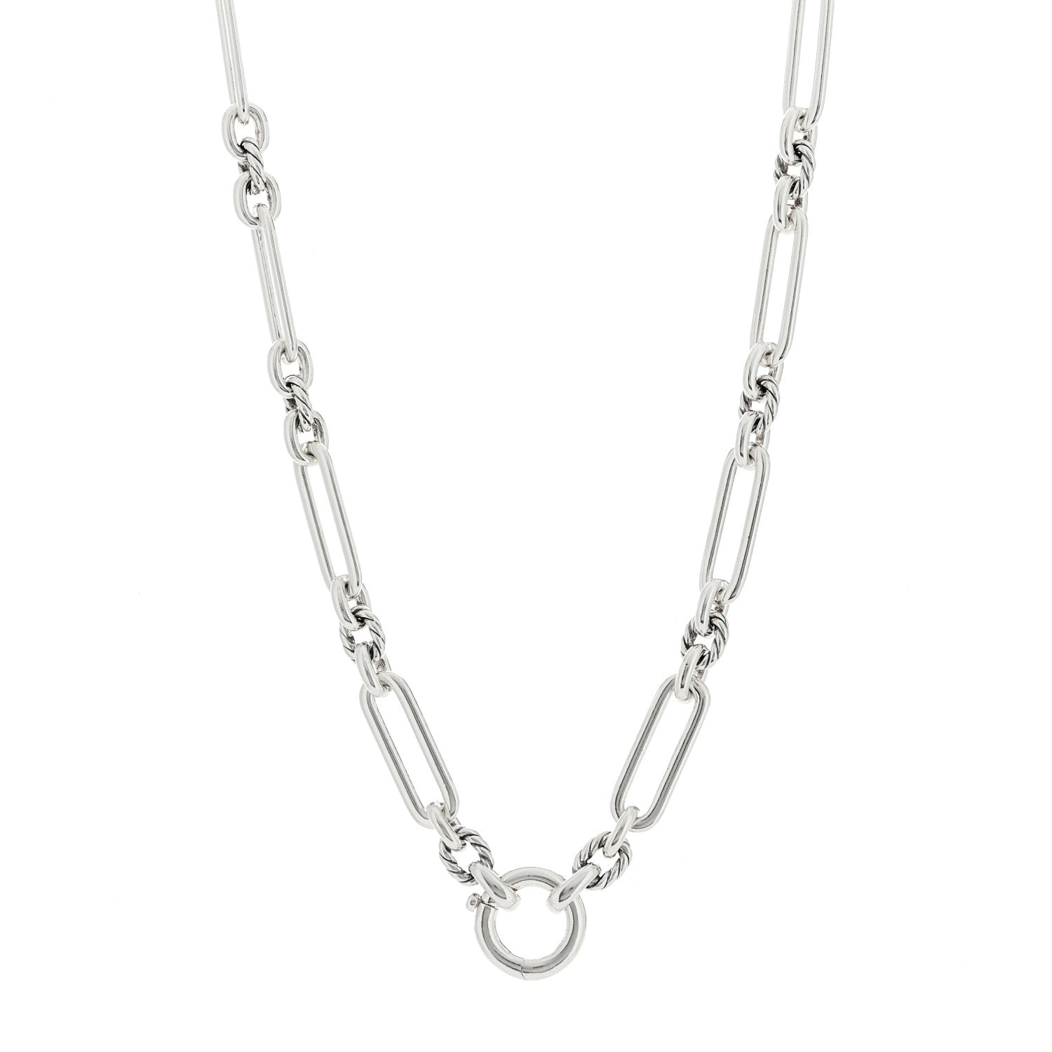 David Yurman Sterling Silver Lexington Chain Necklace 1 of 4