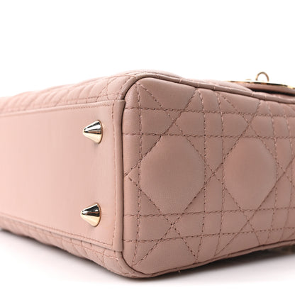Christian Dior Lambskin Cannage Small My ABCDior Lady Dior Fard 10 of 10