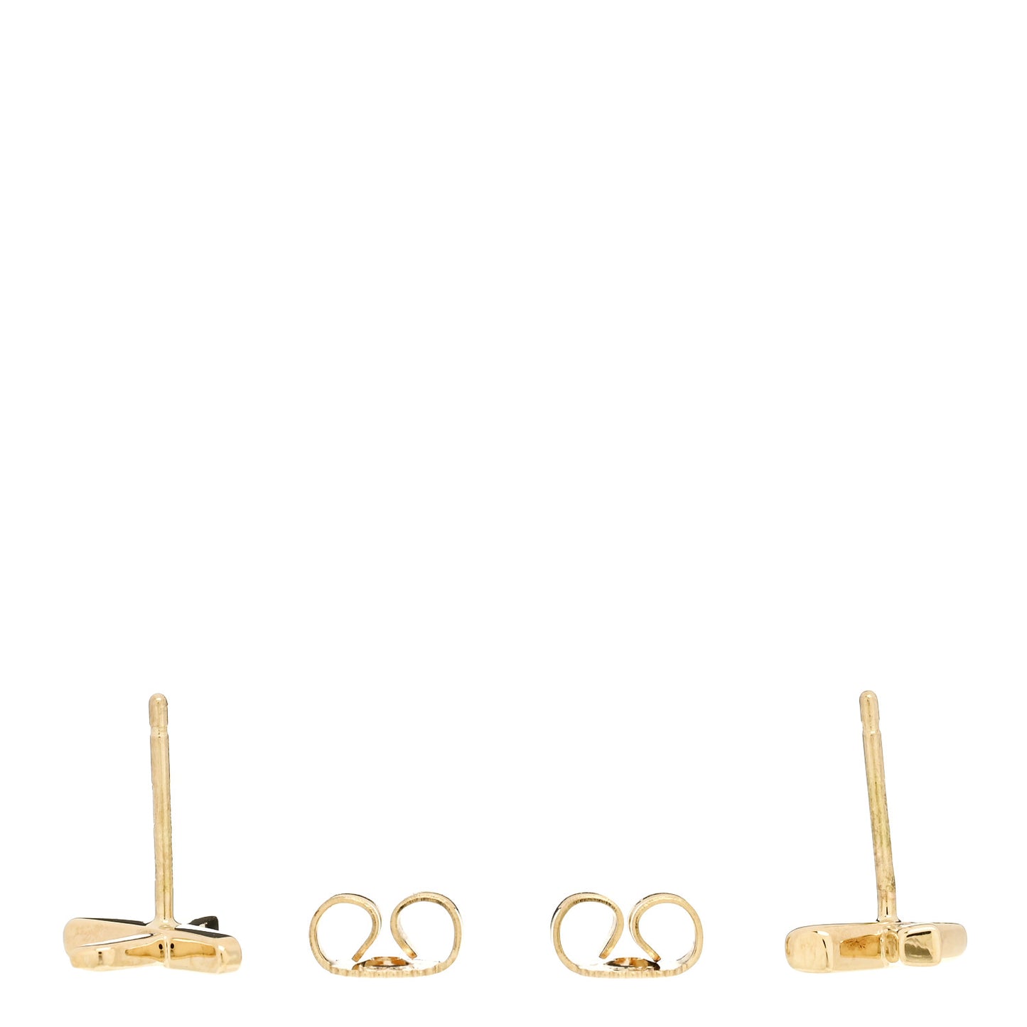 18K Yellow Gold Mini Paloma's Graffiti X Earrings