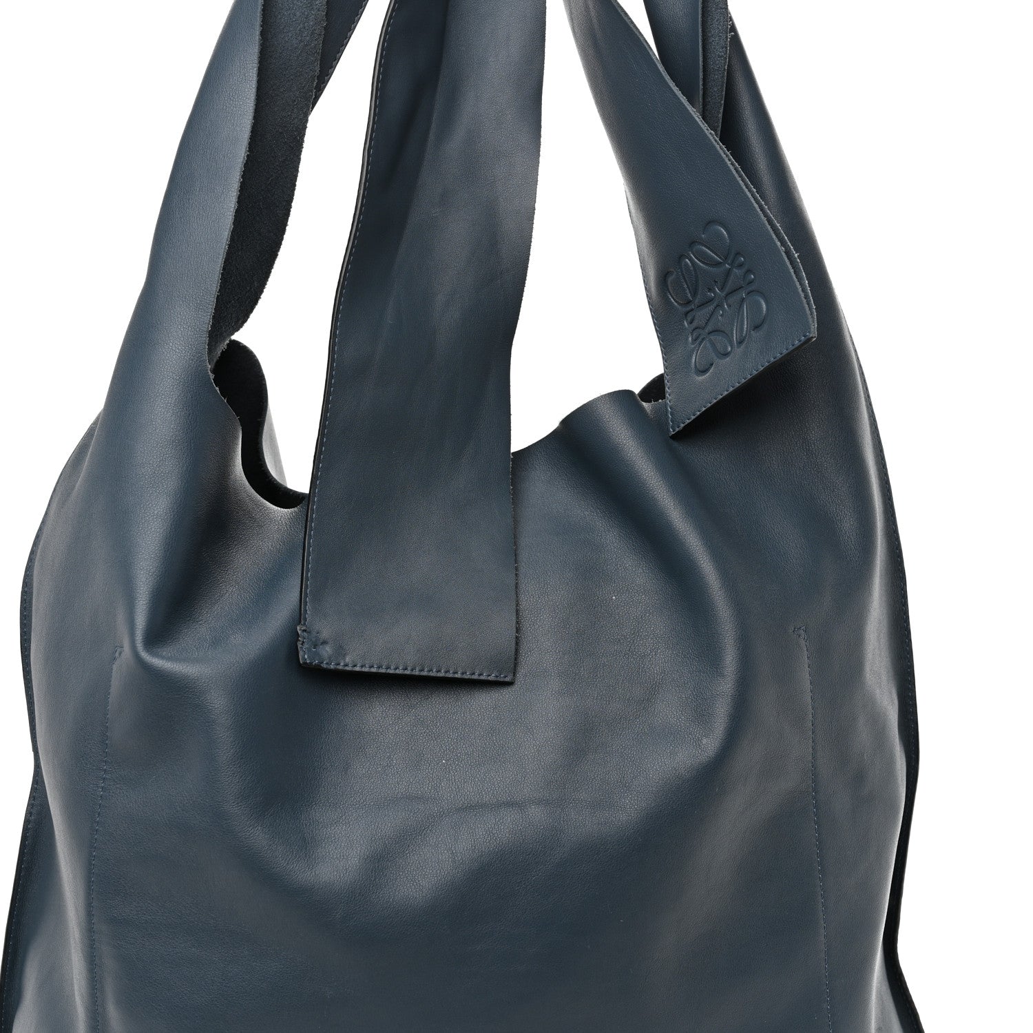 Loewe Nappa Oversized Bow Shoulder Bag Indigo 8 of 10