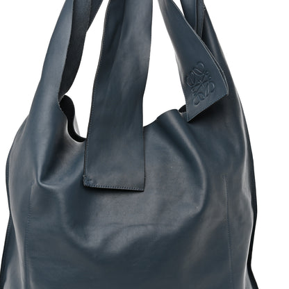 Loewe Nappa Oversized Bow Shoulder Bag Indigo 8 of 10