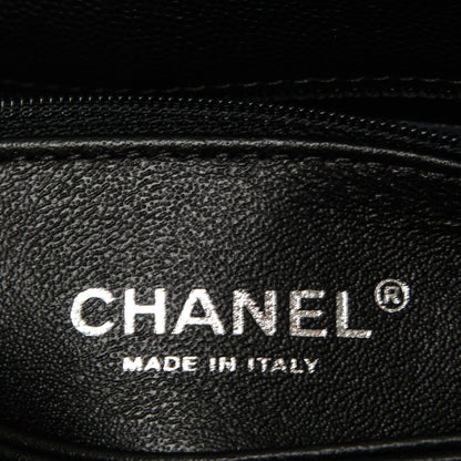 Chanel Caviar Lizard Quilted Mini Coco Handle Flap Black 6 of 7