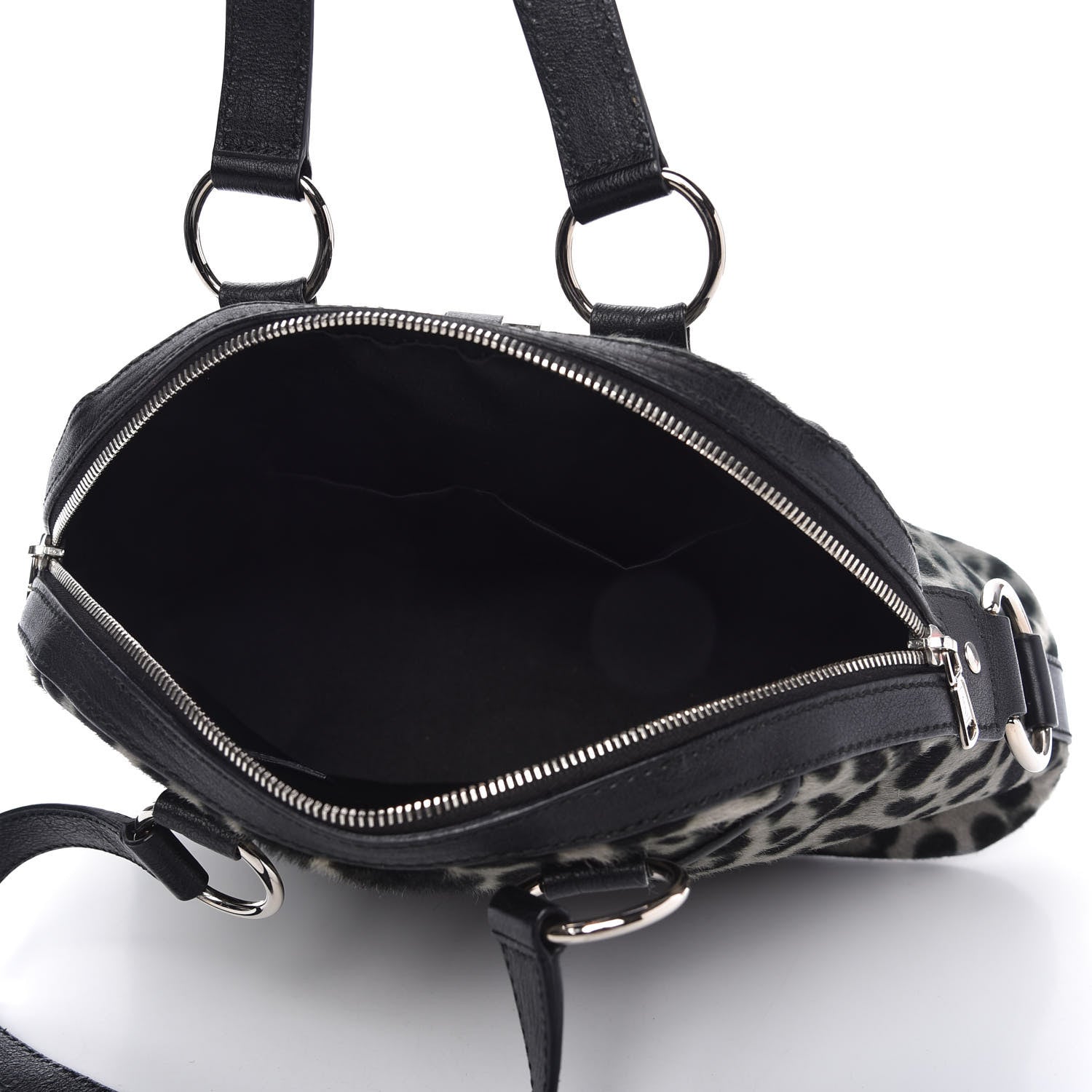 Saint Laurent Calf Hair Leopard Print Medium Muse Black 5 of 10