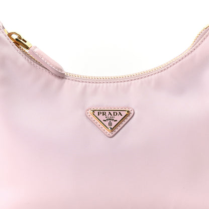 Prada Re-Nylon Saffiano Mini Re-Edition 2005 Bag Alabastro 8 of 10