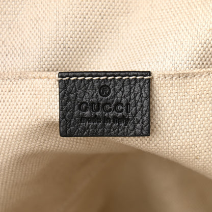 Gucci Pebbled Calfskin Soho Chain Backpack Black 6 of 12