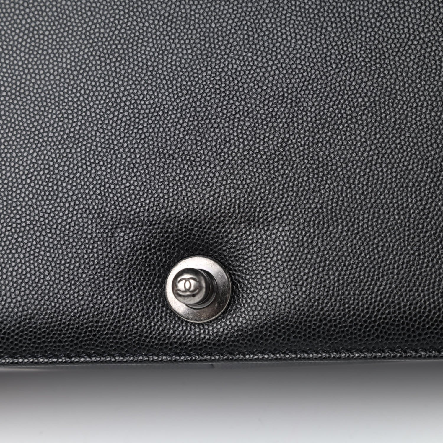 Chanel Caviar Quilted Medium Boy Flap Black 5 of 5