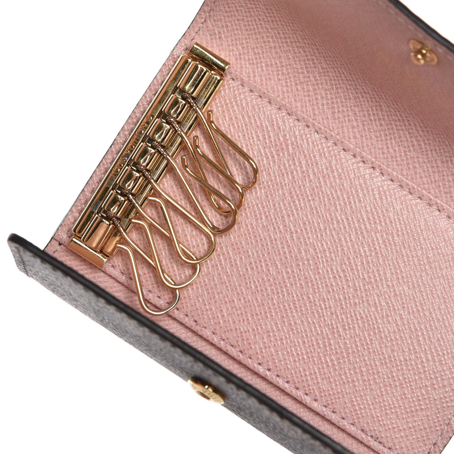 Monogram Multicles 6 Key Holder Rose Ballerine