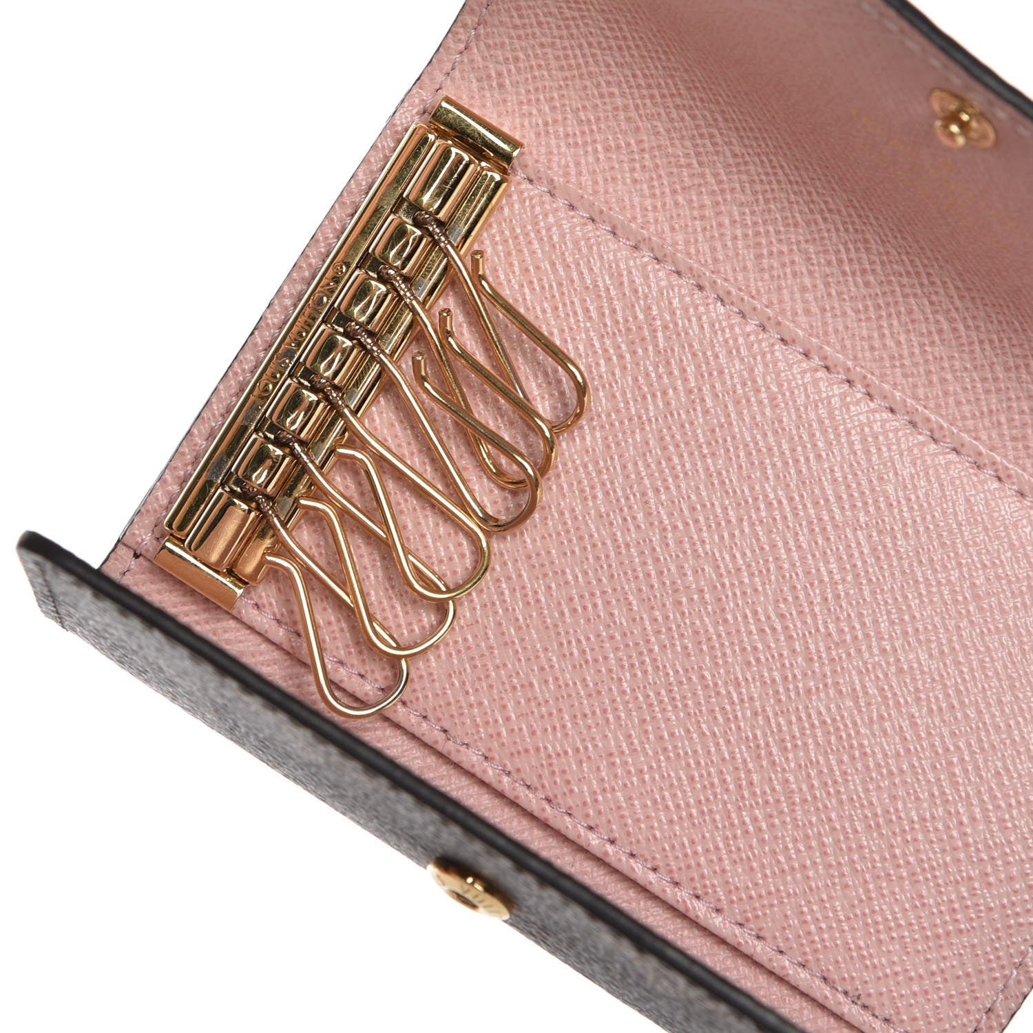 Louis Vuitton Monogram Multicles 6 Key Holder Rose Ballerine 6 of 9