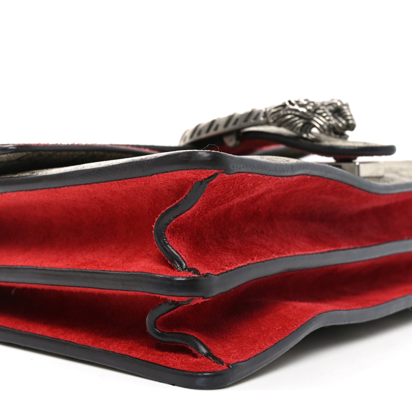 GG Supreme Monogram Small Dionysus Shoulder Bag Red