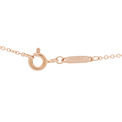 Tiffany 18K Rose Gold Ampersand Pendant Necklace 5 of 6
