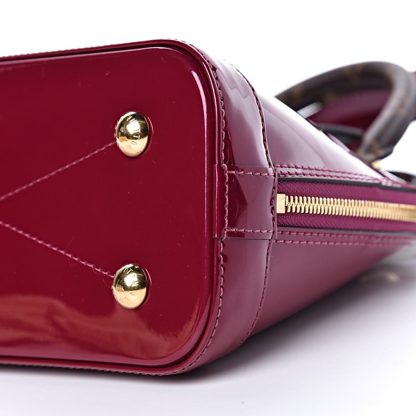 Patent Monogram Alma BB Magenta