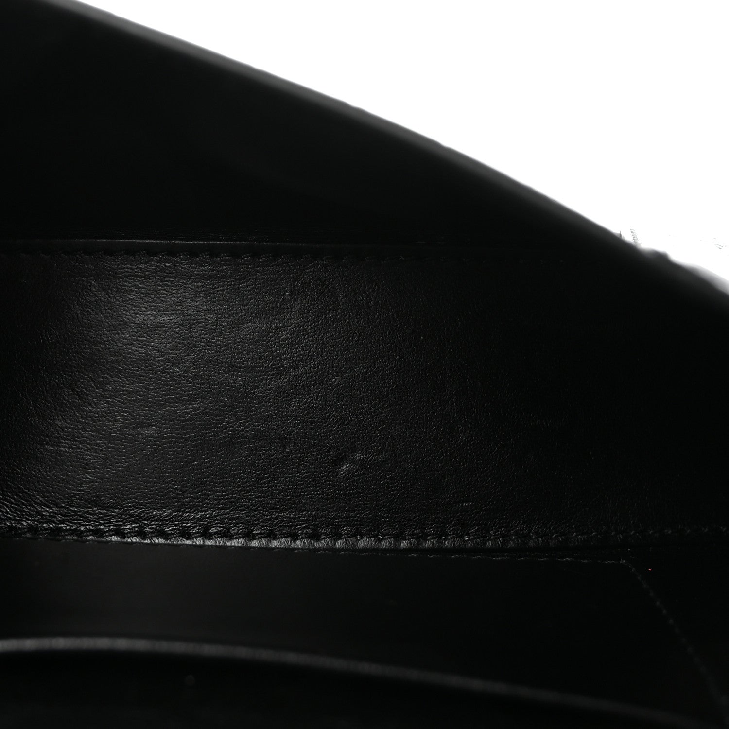 Balenciaga Shiny Calfskin Monochrome Crocodile Embossed Small Hourglass Evening Chain Bag Black 5 of 9
