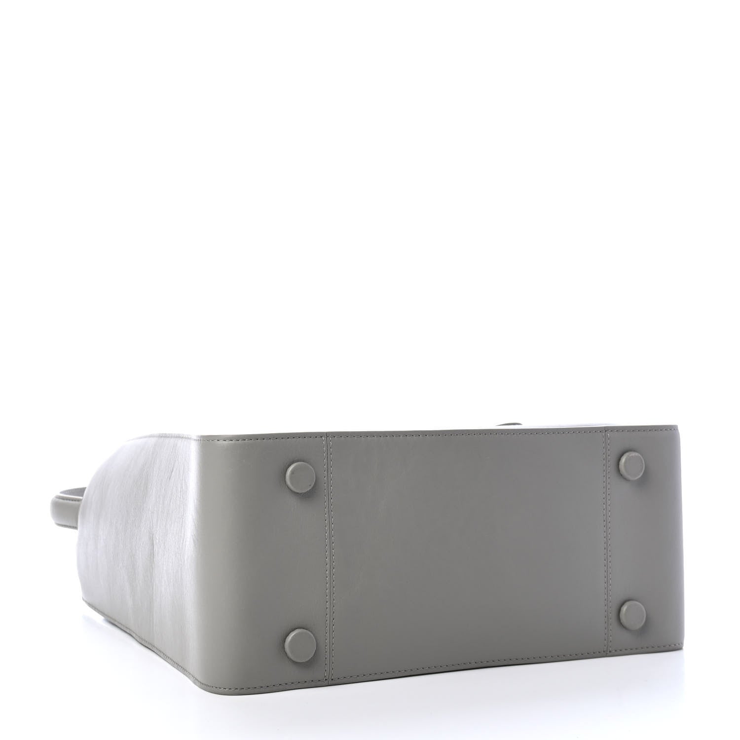 3.1 Phillip Lim Smooth Calfskin Large Soleil Bucket Bag Cement 3 of 5