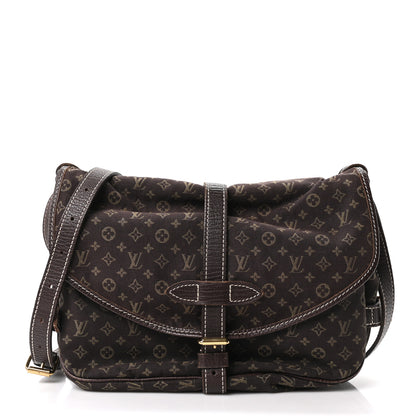 Louis Vuitton Monogram Mini Lin Saumur Ebene 1 of 9