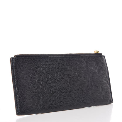 Louis Vuitton Empreinte Felicie Chain Wallet Zippered Insert Black 3 of 6
