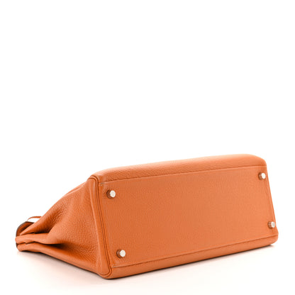 Hermes Taurillon Clemence Kelly Retourne 35 Potiron 4 of 23